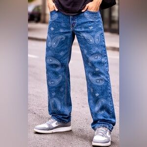 Levi’s x Snoop Dogg Lot 420 Paisley Jeans NWT 32x32 / 36x32 Rare Collab